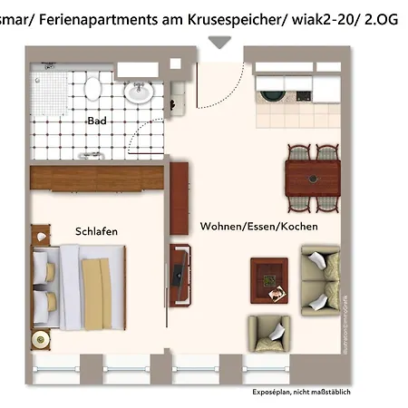 Ferienapartments Am Krusespeicher Ferienapartments Am Krusespeicher 2-20 Apartment *